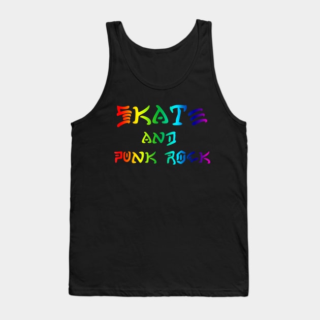 Skate & Punk Rock Tank Top by hateyouridols